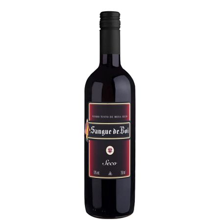 Vinho Sangue de Boi Tinto Seco 750ml