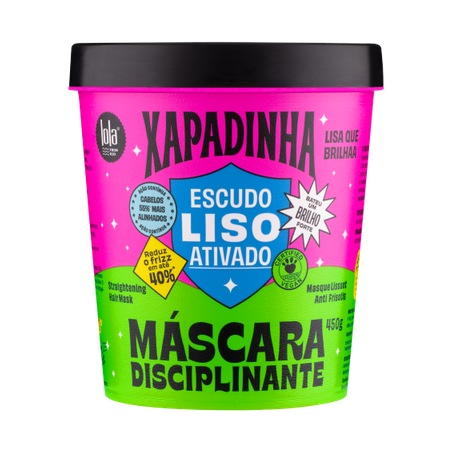 Máscara De Tratamento Lola Xapadinha Disciplinante 450g