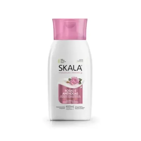 Hidratante corporal skala rosas e amendoas 400ml