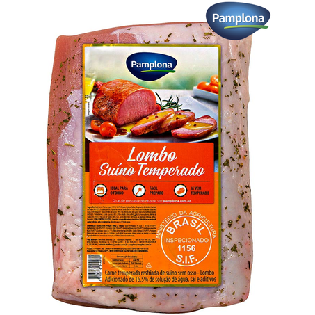 LOMBO SUÍNO TEMPERADO PAMPLONA KG 360-1