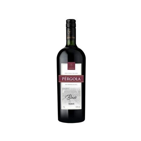 VINHO TINTO PERGOLA SUAVE BORDO 1L