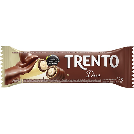 Chocolate Duo Recheio de Baunilha e Cobertura de C