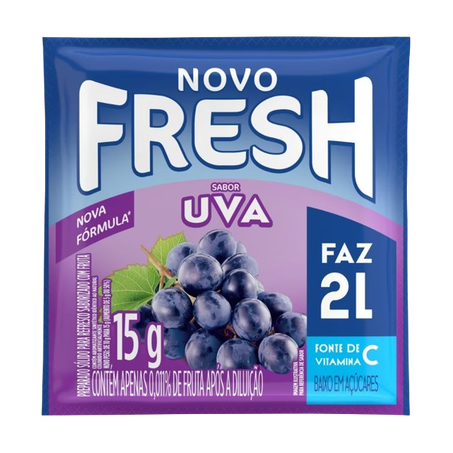 Refresco de uva fresh 15g