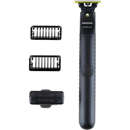 Aparador de Pelos Philips Oneblade QP1424/10 2 em 1 - Com 2 Pentes - A Prova dágua - Bivolt