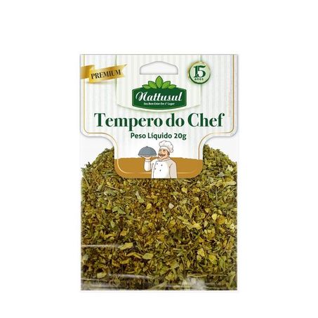 TEMPERO DO CHEFE NATTUSUL 20G