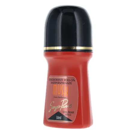 Desodorante sergio paris roll-on musk 50ml 360-3