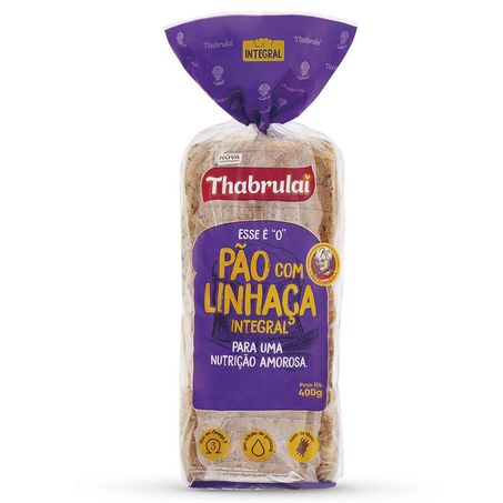 PÃO INTEGRAL LINHAÇA THABRULAI NUTRIMAIS