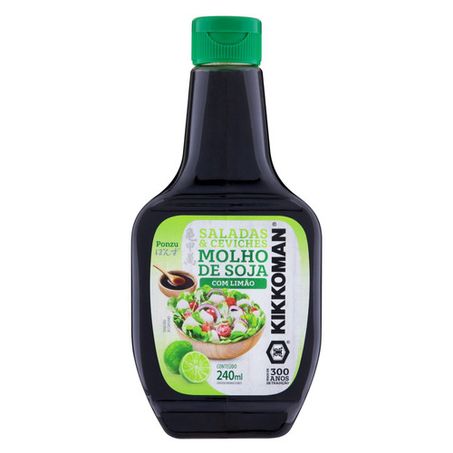 MOLHO KIKKOMAN SOJA COM LIMAO 240G