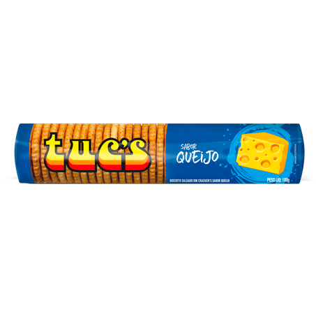 Biscoito bela vista tucs queijo 100 gr