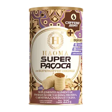 Super Paçoca Supercoffee Choconilla Haoma 225g