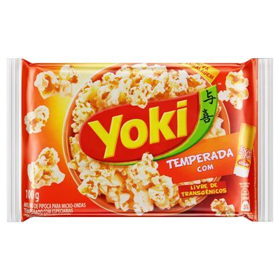 Pipoca microondas toque cheff yoki 100g