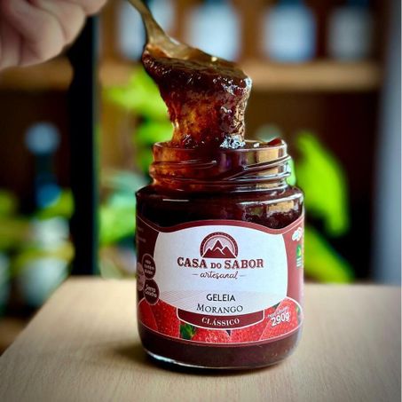 Geléia Morango Casa do Sabor 260g 360-1