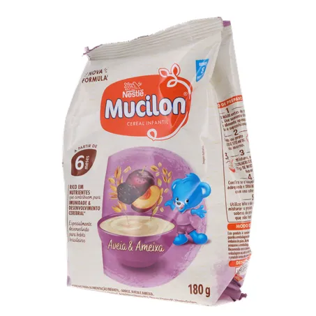 Cereal Matinal Mucilon Aveia E Ameixa 180G 360-3