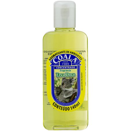 Oleo limpador perfumado coala 120ml erva doce