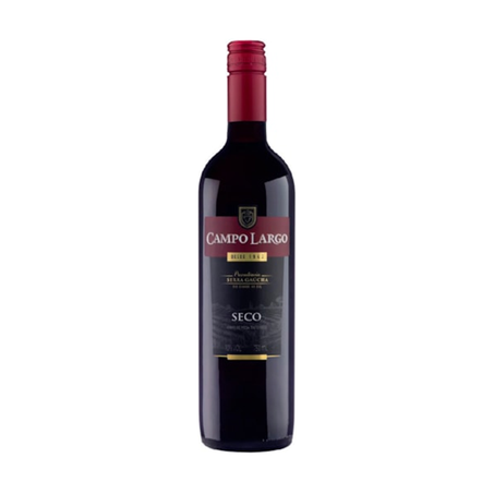 Vinho campo largo tinto seco 750ml
