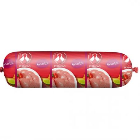 Mortadela pequena 400g perdigao c/gordura un