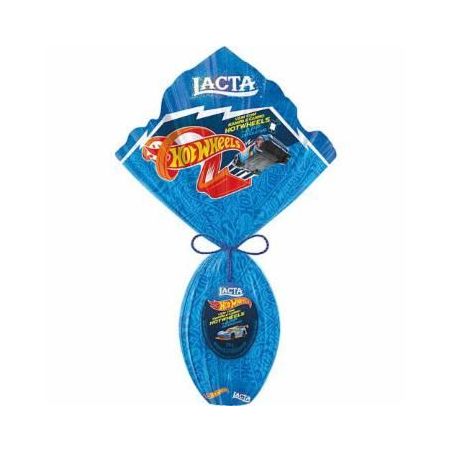 Ovo pascoa lacta hotwheeels 166gr
