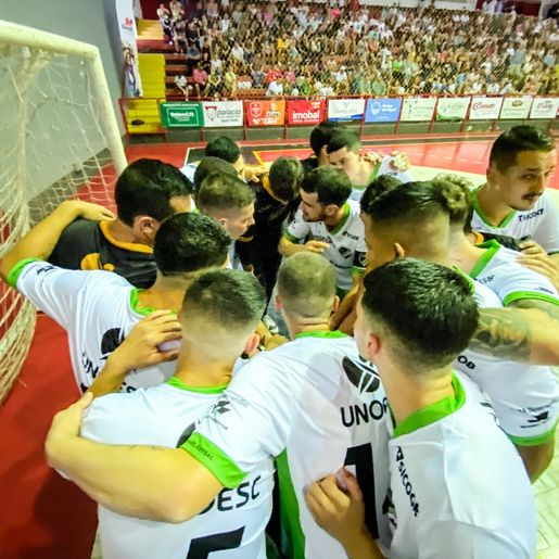 São Miguel Futsal enfrenta equipe de Palmitos neste sábado
