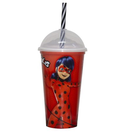 COPO PLASUTIL 500ML SHAKE MIRACULOSOS