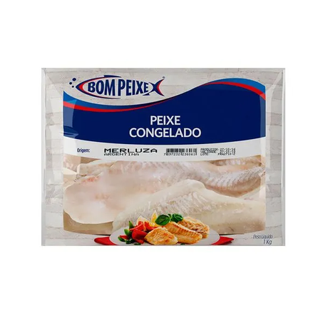 Filé de Merluza Bom Peixe 1kg