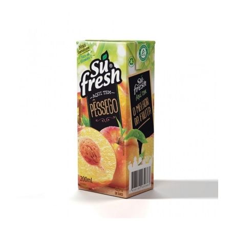 Suco Pronto Sufresh Pêssego Embalagem 200ML