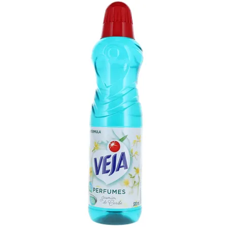 Limpador Perfumado Veja Perfumes Jasmim do Caribe Frasco 500ml 360-1