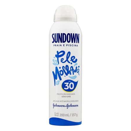 Protetor Solar Spray FPS 30 Sundown Pele Molhada