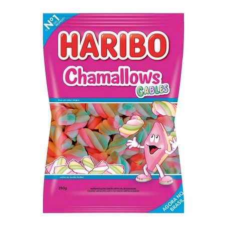 MARSHMALLOW HARIBO CABLES 80G