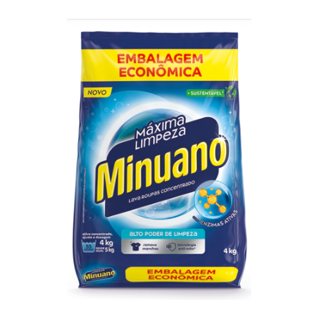 Det po minuano 4kg max limpeza
