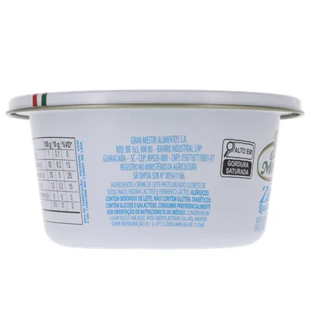 Manteiga Extra Gran Mestri com Sal Zero Lactose Pote 200gr 360-28