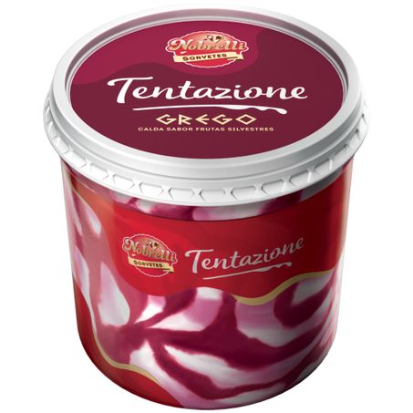 Sorvete nobrelli pote 1.5l tentazione grego