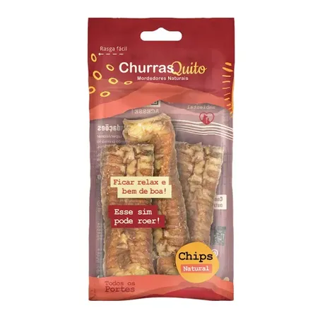 Chips naturais churrasquito 3un