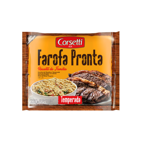 Farofa corsetti pronta 250g