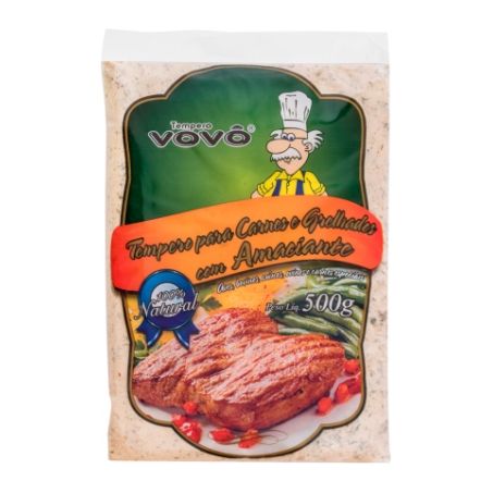 Tempero do vovo carnes e grelhados 500g