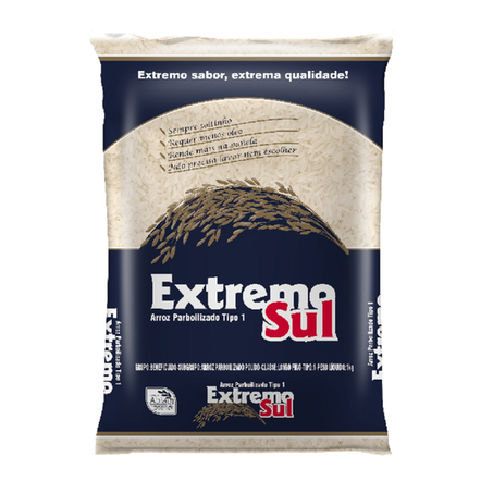 ARROZ EXTREMO SUL PARBORIZADO TIPO 1 1KG