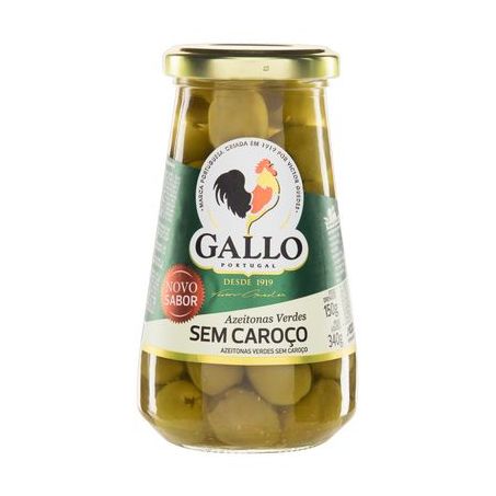 AZEITONAS VERDES GALLO S/CAROCO 150G