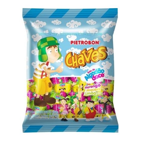 BALA PIETROBON 250G ALGODAO DOCE CHAVES