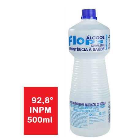 ÁLCOOL FLOPS 92°INPM 1L