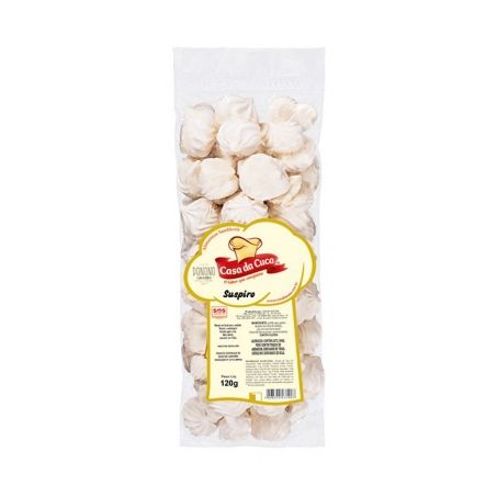 Suspiro Casa Da Cuca Embalagem 120G