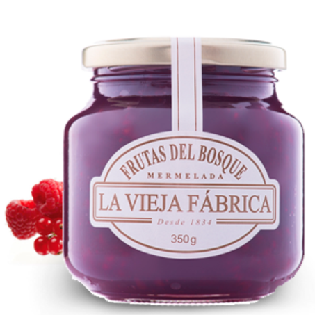 Geleia espanhola la vieja frutas silvestres 350g