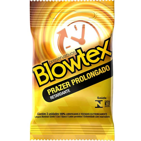 Preservativo blowtex retardante 3un