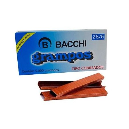 GRAMPO 26/8 COBREADO C/5000UN BACCHI