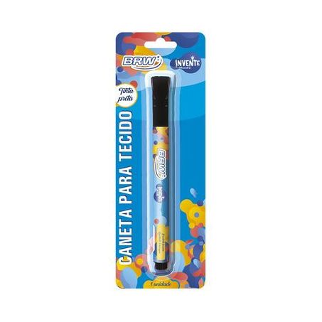 Caneta para tecido brw tint preta