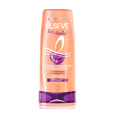 Condicionador elseve liso sonhos 200ml