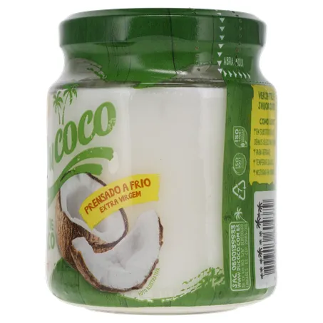 ÓLEO DE COCO DUCOCO EXTRA VIRGEM VIDRO 200ML 360-6