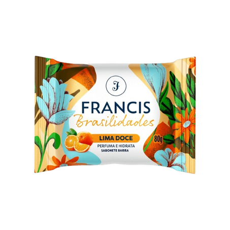 SABONETE BRASILIDADES LIMA DOCE FRANCIS 80 G      