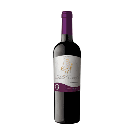 Vinho chileno caballo dorado carménère 750ml