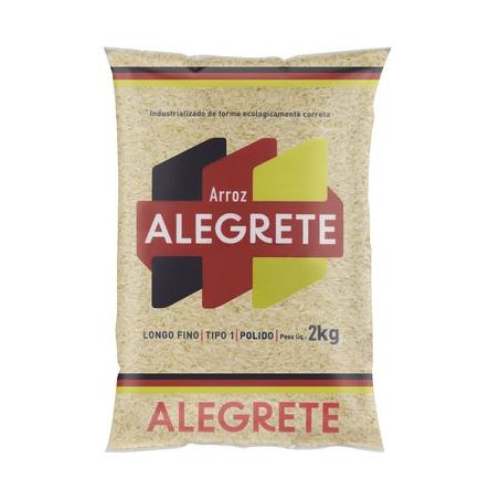 ARROZ ALEGRETE BRANCO 2KG