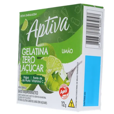 Gelatina apti limão zero açúcar 12g 360-5