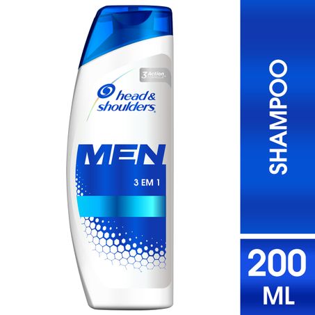 SHAMPOO ANTICASPA HEAD & SHOULDERS MEN 3 EM 1